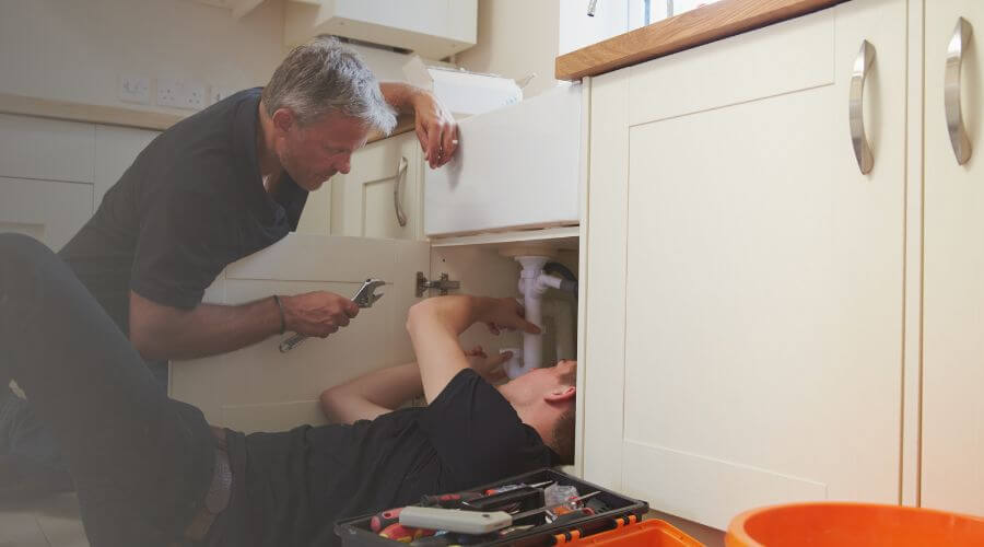 Professional burst pipe repair services in Woodland, MI
